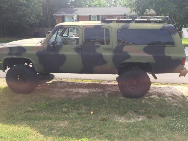 Chevy Suburban Mud Truck for Sale - (MD)